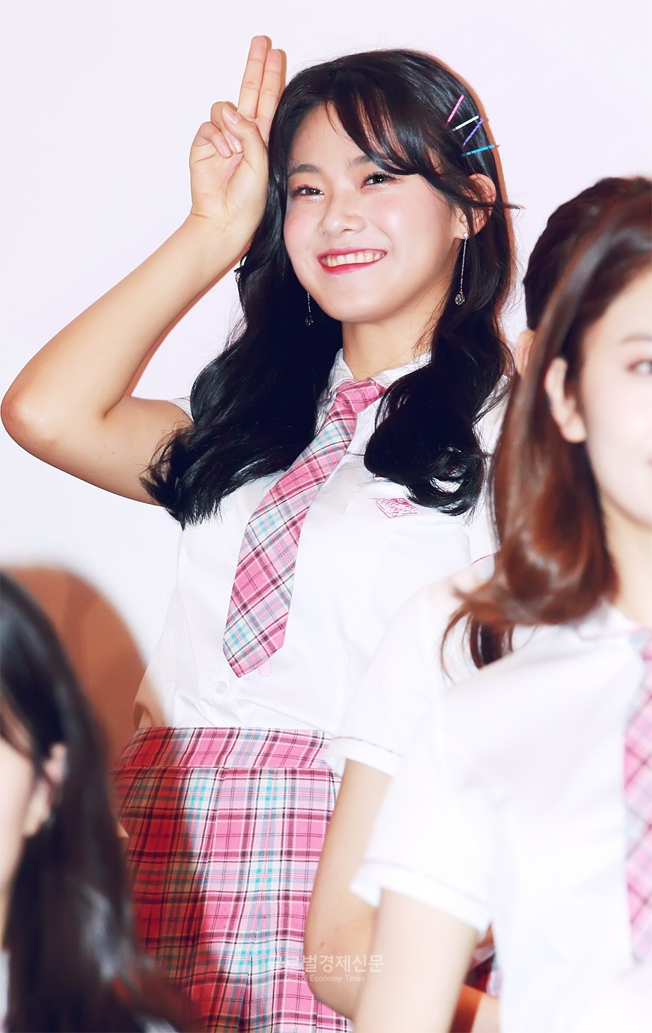 GET포토] 원서연, '워너원 강다니엘과 윤지성이 소속한 MMO엔터 연습생입니다!'(프로듀스 48)