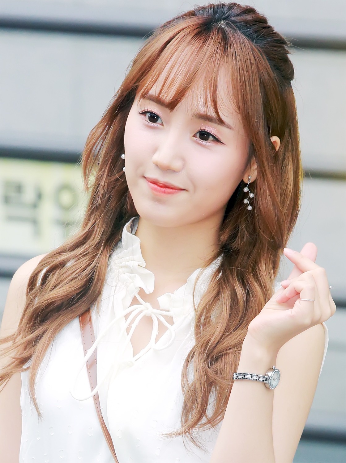 GET포토] 박해윤, '사랑스러운 하트'(프로듀스 48)