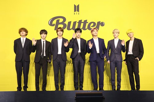 녹지 않는 '버터', BTS 빌보드 8위[연합뉴스 자료사진]