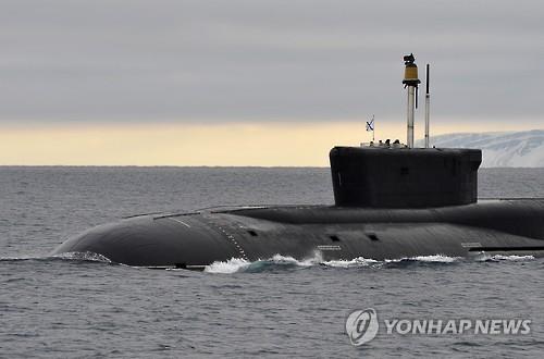 러시아의 보레이급 전략핵잠수함[타스=연합뉴스 자료 사진]