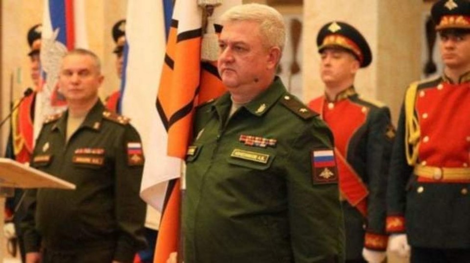우크라이나 침공 지휘 러시아군 장성 중 3번째 전사한 것으로 알려진 안드레이 콜레스니코프 제29 제병합동군 사령관(소장)[BBC 캡처]