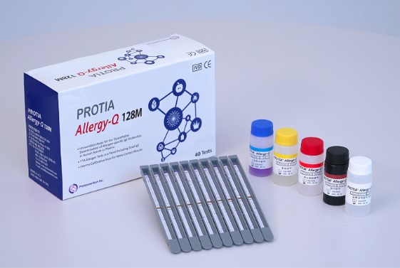 프로테옴텍의 세계 최다 알레르기 다중진단키트, ‘프로티아 알러지-Q 128M’/출처=프로테옴텍