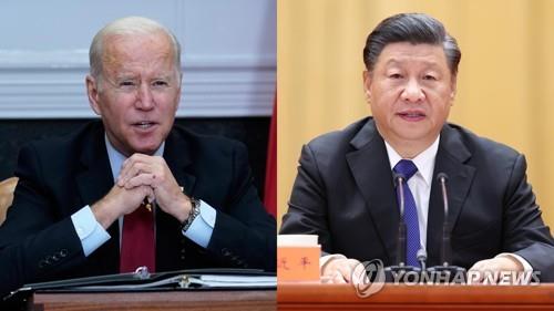 바이든 미국 대통령(좌)과 시진핑 중국 국가주석[연합뉴스TV 제공]