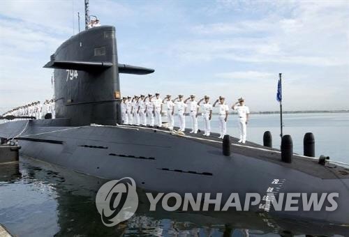대만 젠룽급 잠수함 하이후(794)[대만 해군 홈페이지 캡처]