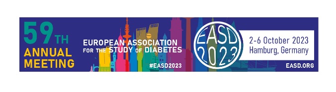 EASD 2023 유럽당뇨병학회 공식 안내 배너 /사진= EASD 공식 홈페이지 캡처