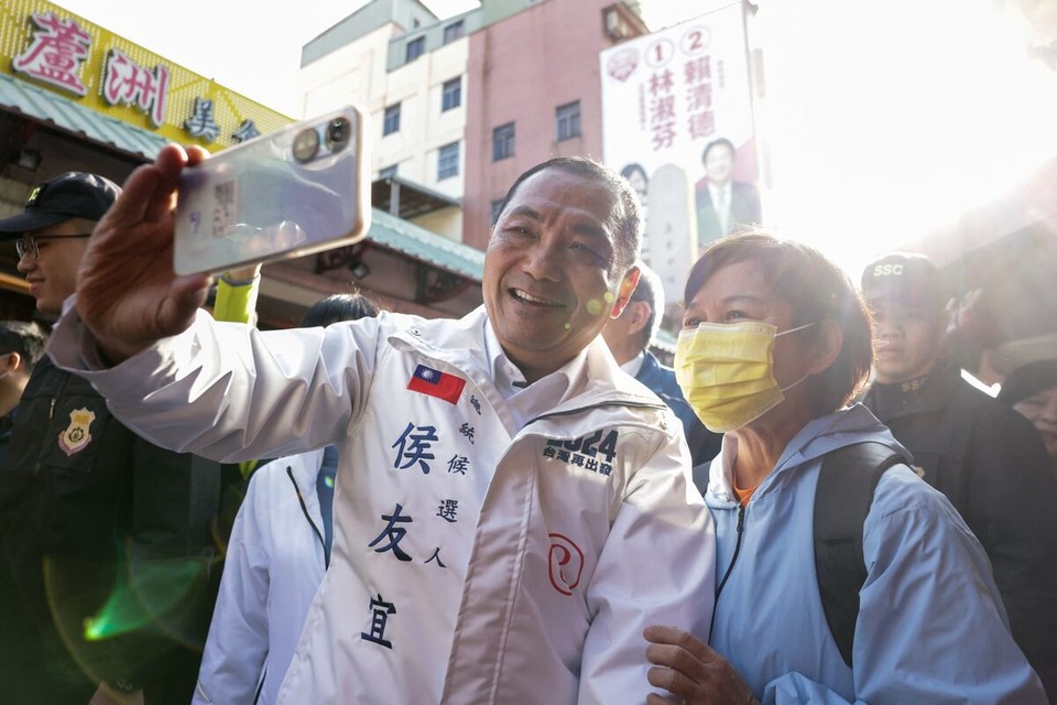 대만 총통선거에 나선 국민당 후보[AFP/게티이미지]