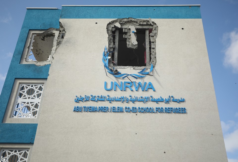 유엔 팔레스타인 난민구호기구(UNRWA)[UPI=연합뉴스. 자료사진]