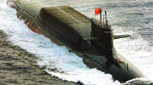 중국의 탄도미사일 탑재 전략핵잠수함(SSBN)[위키미디어 제공]