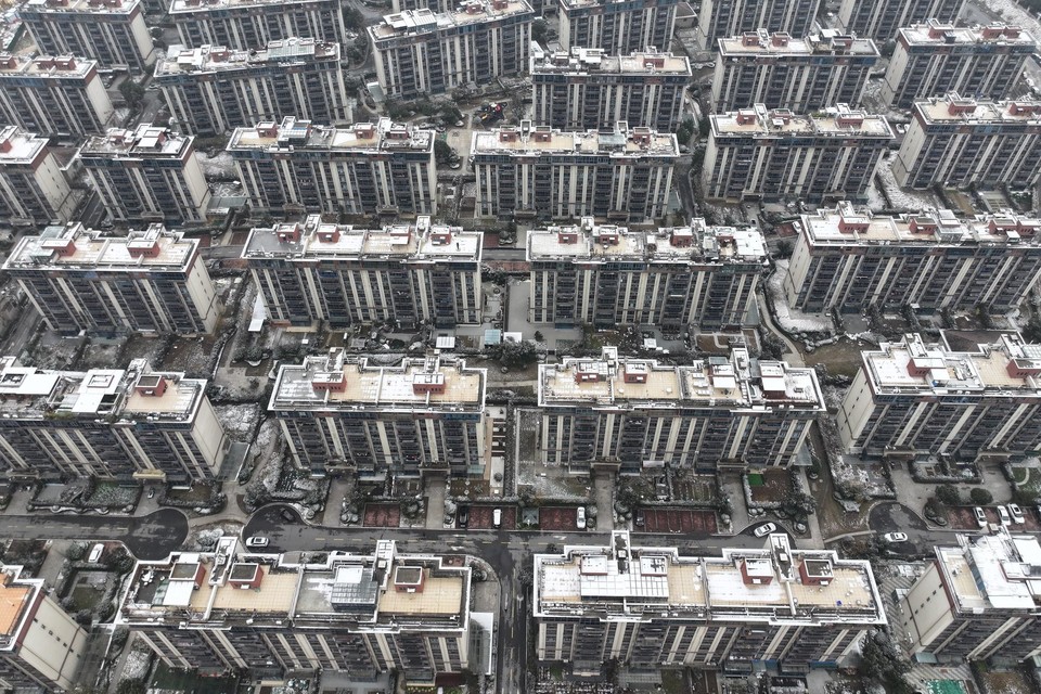 중국 난징의 거주지역 모습[WSJ 캡처]