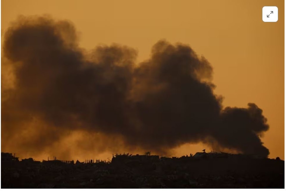   이스라엘군은 유엔에서의 휴전 협상이 지지부진한 가운데 가자지구에 대한 폭격을 지속했다. 사진=로이터통신