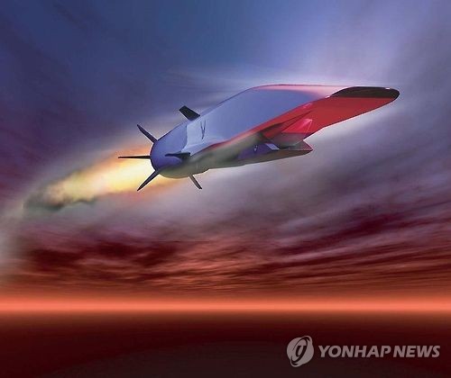 미국의 극초음속 미사일 보잉 X-51 개념도[출처 위키미디어 . 연합뉴스]