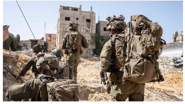  이스라엘 군인들이 가자지구에서 철수하고 있다. 자료=이스라엘군 연합뉴스