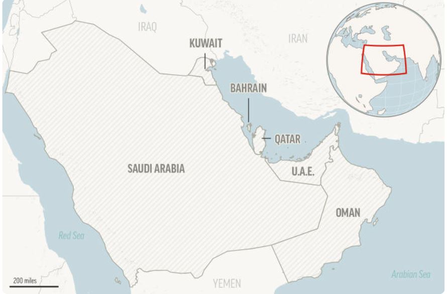   홍해에 이어 호르무즈 해협도 이란이 미국의 선박을 나포함으로써 중동지역 리스크를 키우고 있다. 자료=AP통신