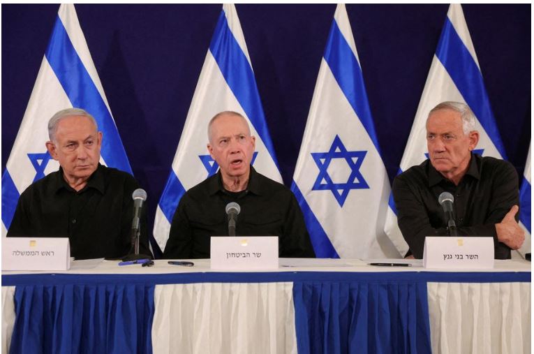   이스라엘 지도자들이 16일(현지시간) 기자회견에서 이란에 대한 보복을 천명하면서도 이란에 고통을 주는 방식을 언급했다. 사진=로이터통신
