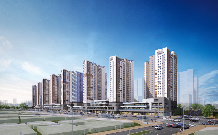 해링턴 스퀘어 신흥역 투시도