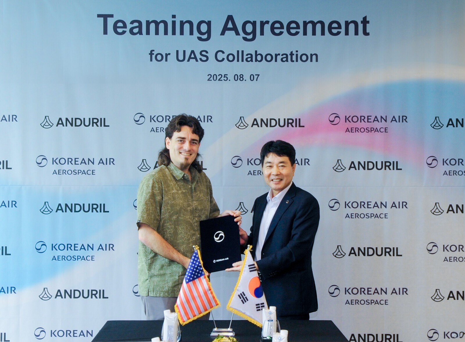 대한항공, 미국 방산기업 안두릴과 무인기 협력 강화