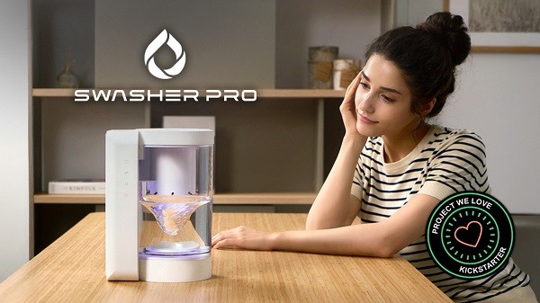 스워셔, 필터 없는 혁신적 공기정화기 'Swasher Pro' 미국 킥스타터서 2... - 뉴스 썸네일 이미지