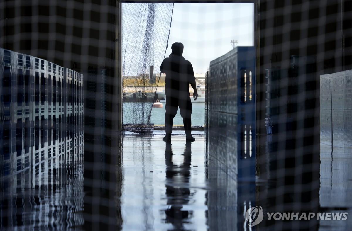 일본 후쿠시마 지역 항구 모습[EPA=연합뉴스]