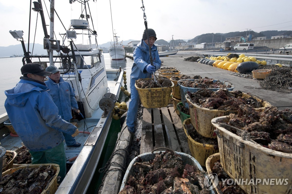 일본 수산물[EPA=연합뉴스]