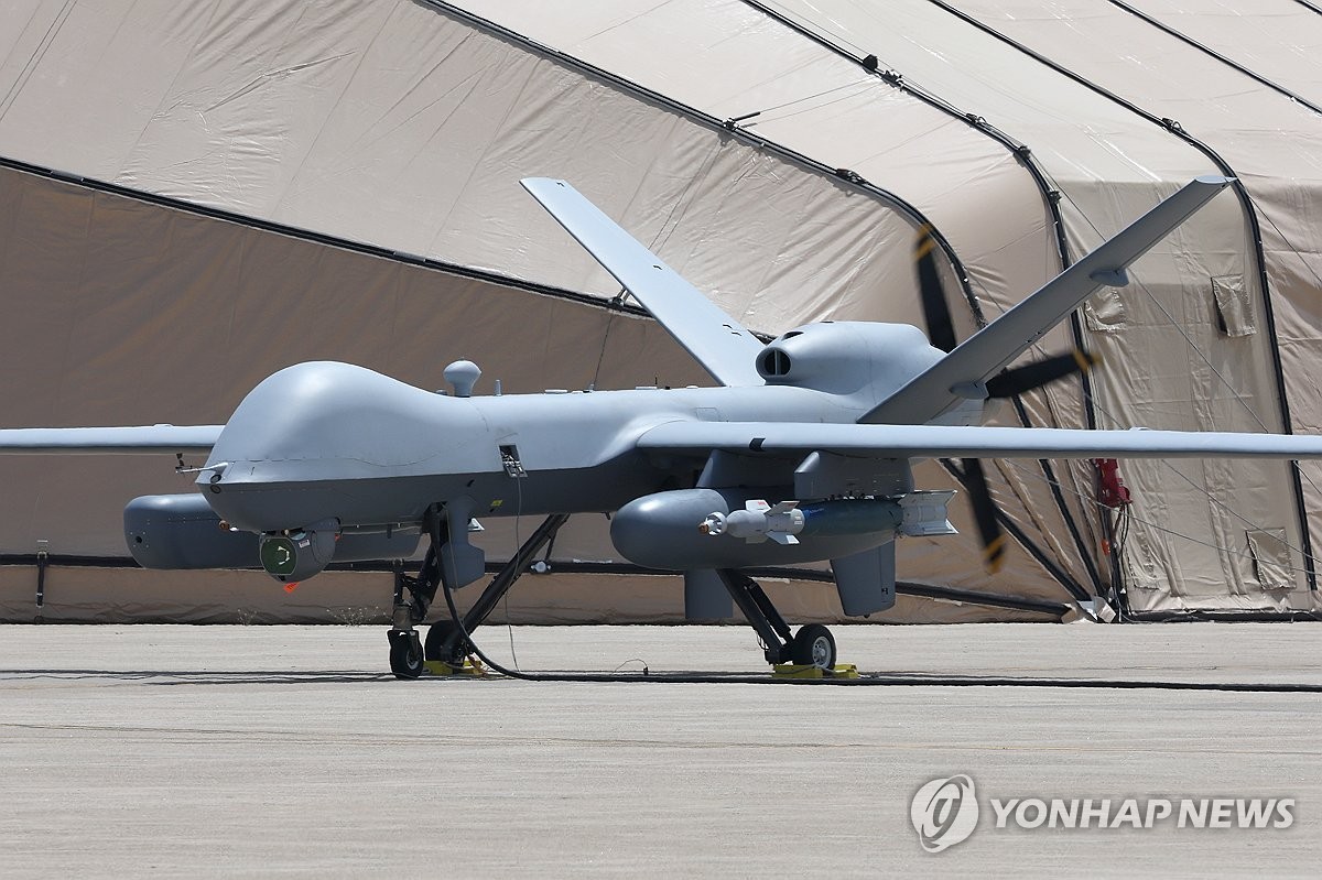 미공군의 MQ-9 리퍼 무인공격기[국방일보 제공]