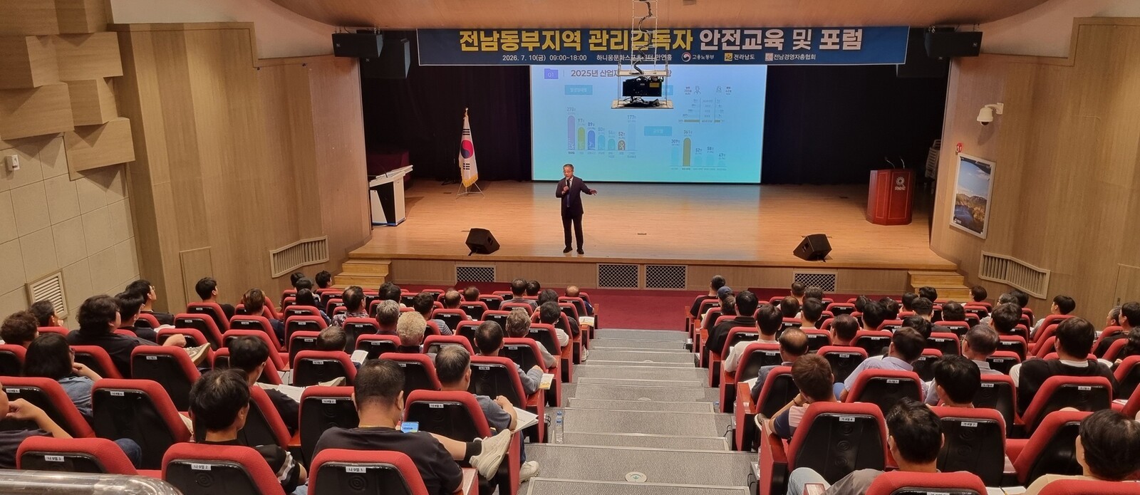 전남경총, 화순서 찾아가는 안전교육 '성황'...관리감독자 법정교육 실시 - 뉴스 썸네일 이미지