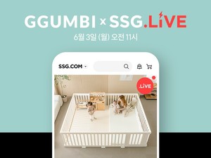 꿈비, SSG 모바일 라이브서 '<b>매트</b>·베이비룸' 세트 방송 진행